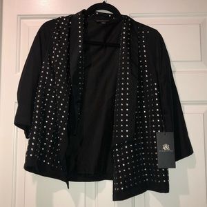 Black Rock & Republic Silver-Studded Jacket